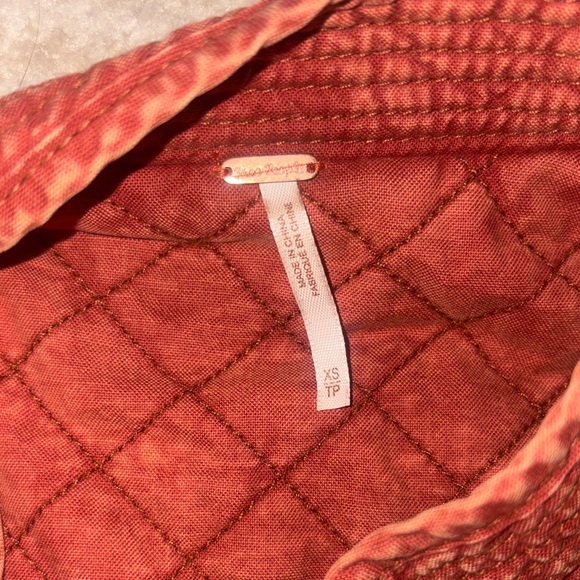 Free People great escape Paisley Quilted Jacket - Picture 3 of 5